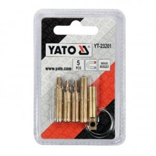 YT-23201 YATO Set 5 accesorii pentru dispozitiv tr..